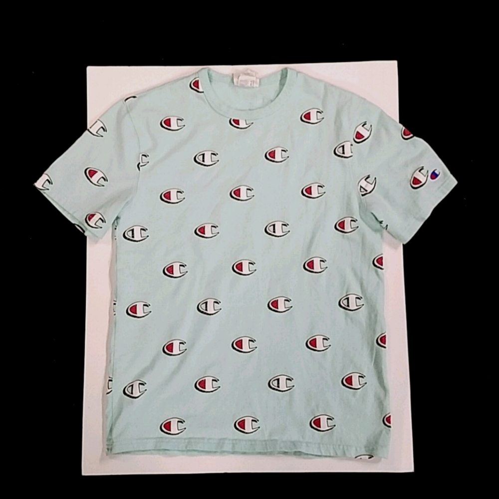 Men's Medium Champion Shirt (Mint colored)